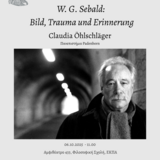 Claudia Öhlschläger: «W. G. Sebald: Bild, Trauma und Erinnerung»